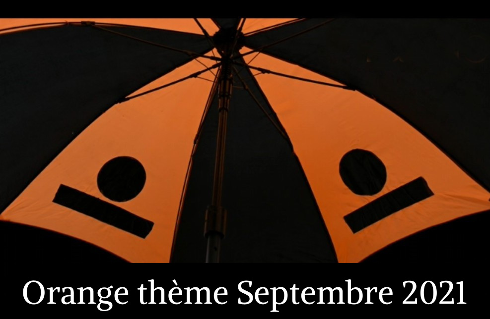 Orange th&egrave;me Septembre 2021 